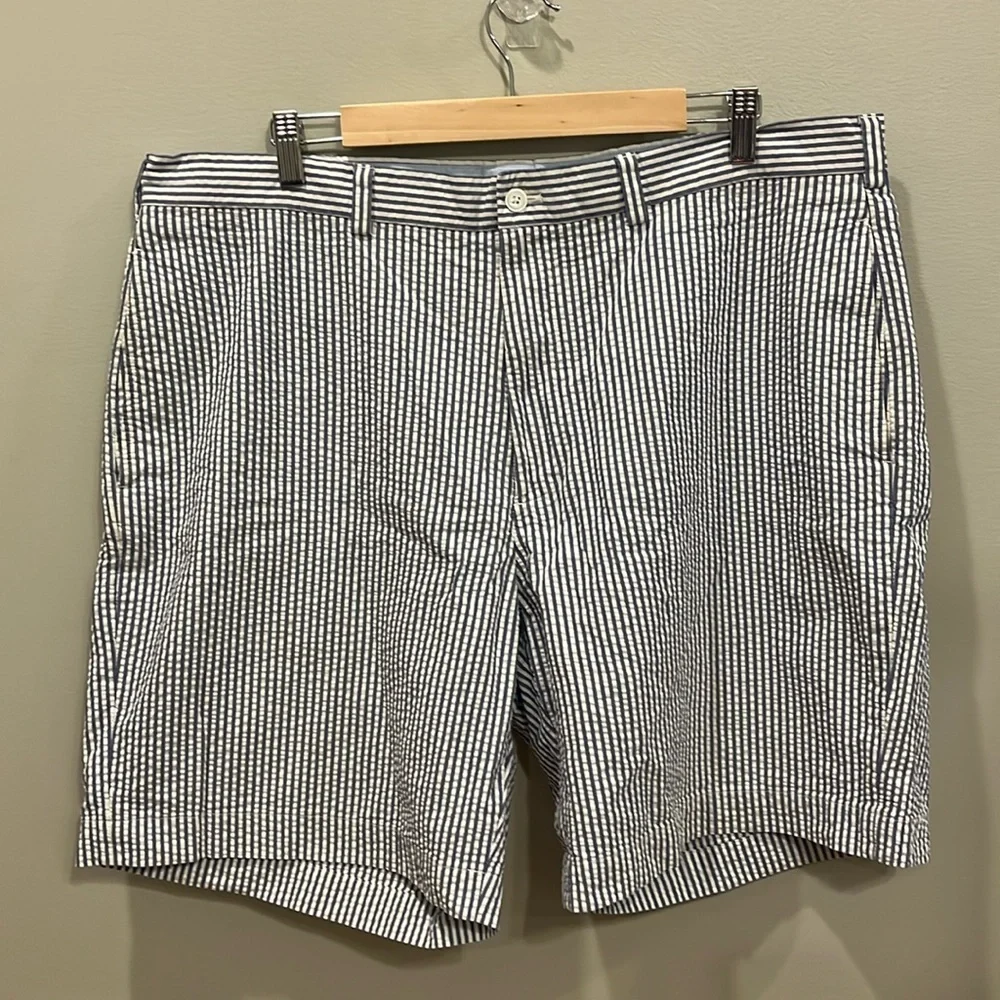 Brooks Brothers Seersucker Men’s Shorts Size 40 - Picture 1 of 4